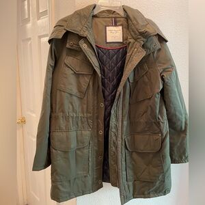 Tommy Hilfiger Olive Green Coat